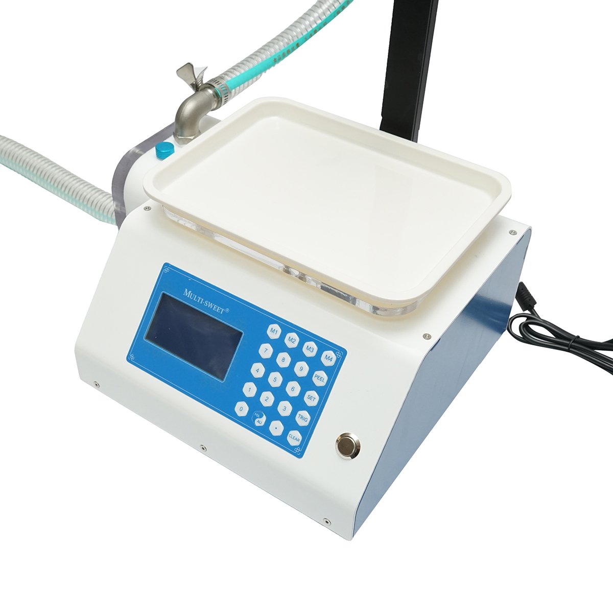 Masina automata de dozat si cantarit miere 12V/220V, capacitate 2-3 L/min